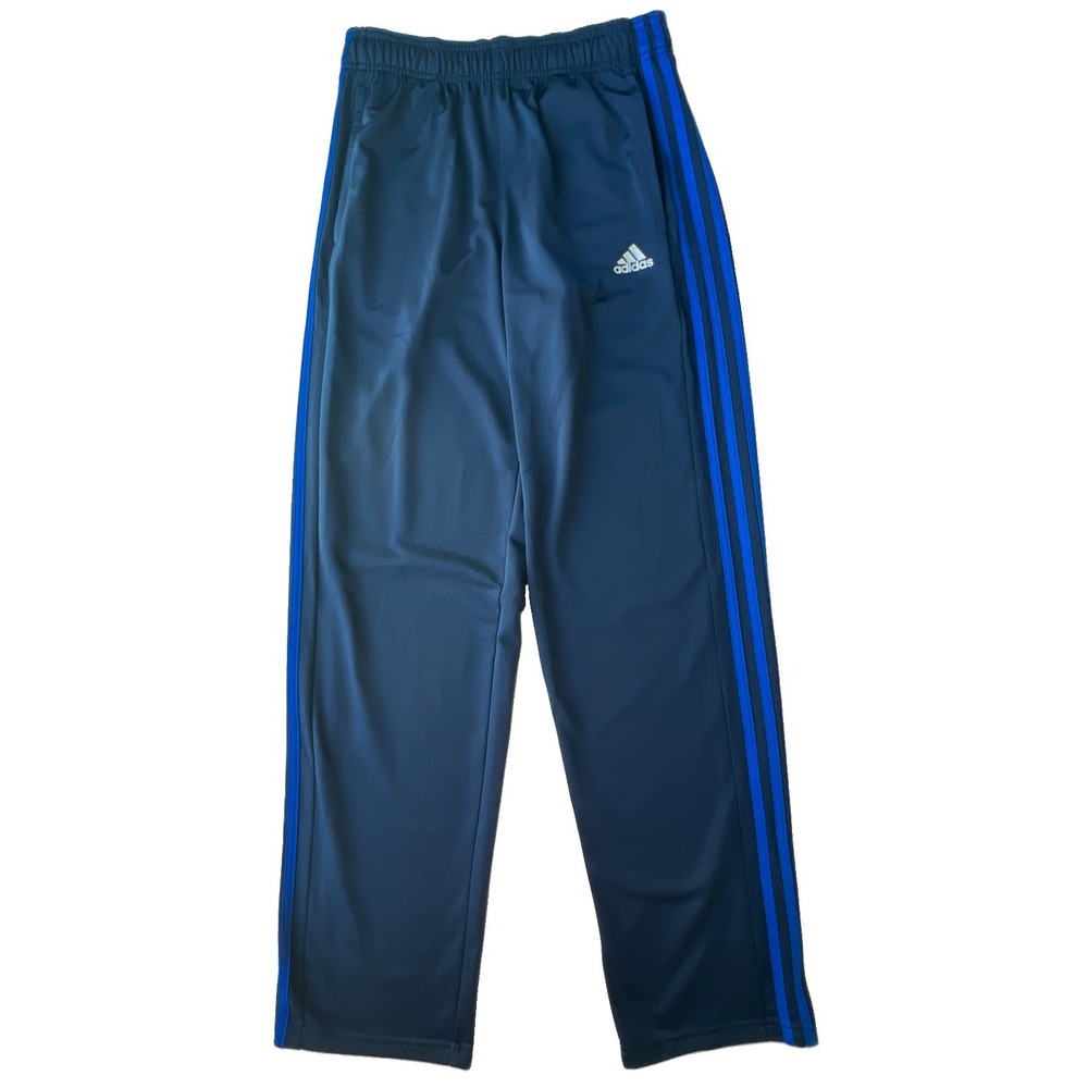 adidas Essentials 3-Stripes Track Pants Mens S Navy Blue Performnce NWT NEW